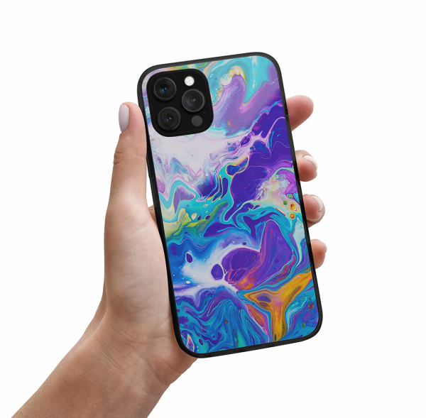 Fusion Print case силиконовый чехол для Apple iPhone 15 (дизайн F2)