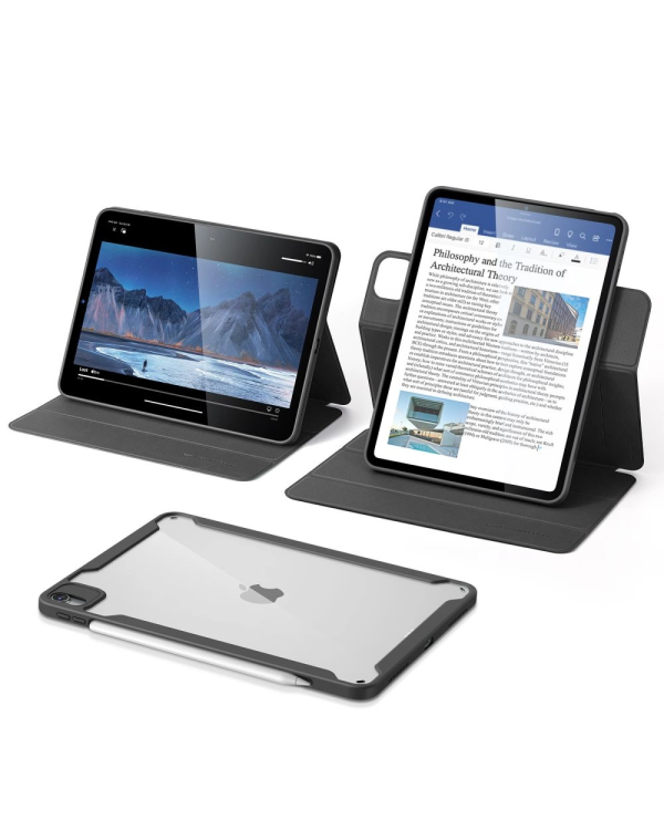 Гибридный чехол ESR Rebound для iPad Air 10.9'' 4|5 2020-2022 | 11.6'' 2024 - черный