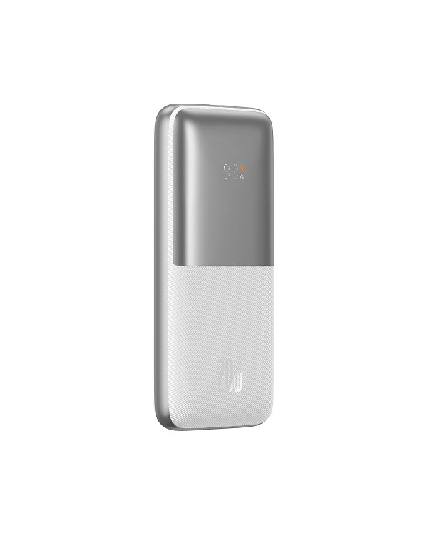Powerbank Baseus Bipow Pro 10000mAh, 2xUSB, USB-C, 20W (white)
