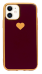 Fusion Heart Case Силиконовый чехол для Apple iPhone 11 Pro Красный