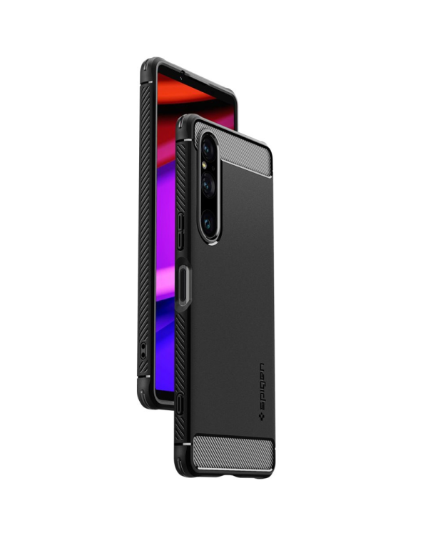 Дополнительное изображение книги «Spigen Rugged Armor Sony Xperia 1 V czarny|black ACS06204»