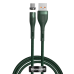 USB magnetic cable - Micro USB Baseus Zinc 2.1A 1m (green)