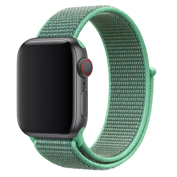 Ремешок для часов Fusion из мягкого силикона для Apple Watch Series 1-4 (42-44 мм) зеленый