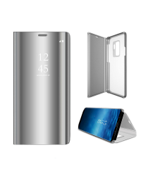 Fusion clear view книжка чехол для Samsung A125 Galaxy A12 серебряный
