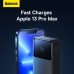 Powerbank Baseus Bipow, 20000mAh, 2x USB, USB-C, 25W (black)