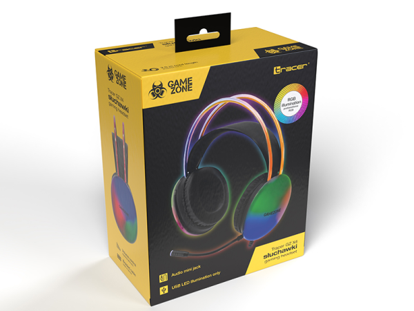 Игровая гарнитура Tracer GameZone GZ X4 | черный Игровая гарнитура Tracer GameZone GZ X4 | черный