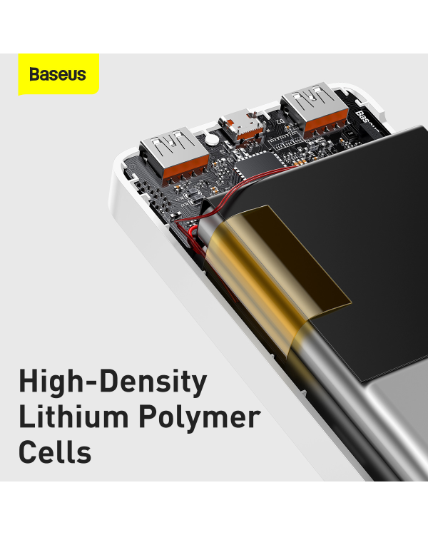 Powerbank Baseus Bipow 30000mAh, 20W (white)