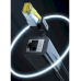 Ugreen extension cable Ethernet RJ45 Cat 7 10000 Mbps / 10 Gbps internet cable 2 m black (NW148)