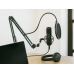 Fusion Studio USB-микрофон | Подкасты | Потоковое вещание | Запись голоса + регулируемая подставка, поп-фильтр | черный Fusion Studio USB-микрофон | Подкасты | Потоковое вещание | Запись голоса + регулируемая подставка, поп-фильтр | черный