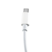 Maxlife cable MXUC-05 USB-C - USB-C 2,0 m 60W white