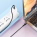Blavec Cable Raptor braided - USB to Type C - 3A 0,5 meters (CRA-UC3BG05) black-grey