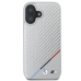 BMW BMHMP16S23PUDTS iPhone 16 6.1" szary|grey hardcase M Carbon Tricolor Line MagSafe