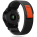 Tech-Protect Nylon Strap for Garmin Fenix ââ5|6|6 Pro|7 - Black|Orange