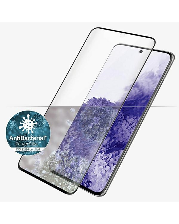 Дополнительное изображение книги «PanzerGlass E2E Microfracture Sam S21 Ultra G998 Case Friendly Finger Print AntiBacterial czarny|black»