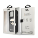 Karl Lagerfeld KLHCP13XKH3DBK iPhone 13 Pro Max 6,7" czarny|black hardcase 3D Rubber Karl`s Head