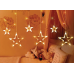 Световой занавес MOON 138 LED| Stars | теплый белый свет