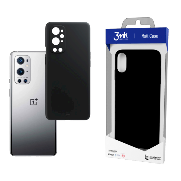 Обложка книги «OnePlus 9 Pro - 3mk Matt Case black»