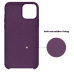 Fusion elegance fibre прочный силиконовый чехол для Apple iPhone 12 / 12 Pro фиолетовый