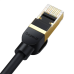 Сетевой кабель cat.8 Baseus Ethernet RJ45, 40 Гбит|с, 10 м (черный)