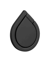 Water-drop ring holder black