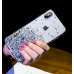 Fusion Glue Glitter Back Case Силиконовый чехол для Huawei P40 Lite / Nova 7i / Nova 6 SE Прозрачный