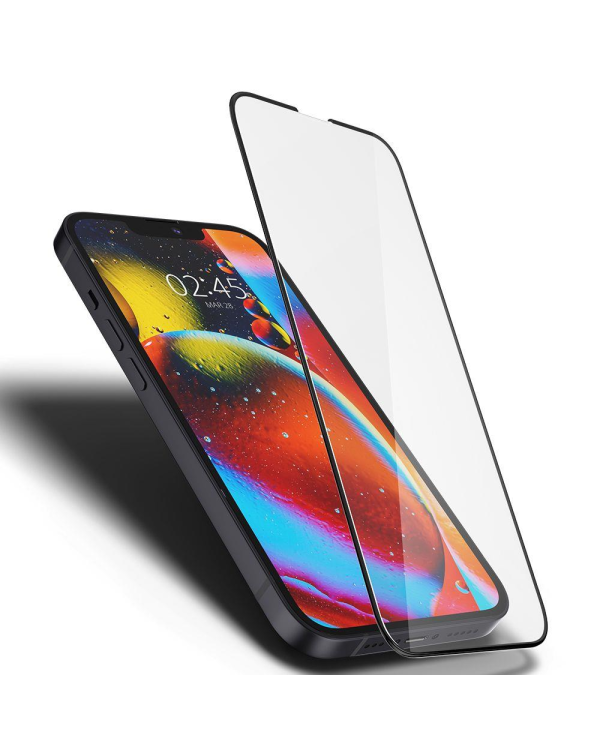 Дополнительное изображение книги «TEMPERED GLASS Spigen GLASS FC IPHONE 13 | 13 PRO | 14 BLACK»