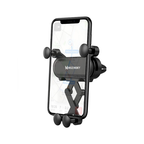 Обложка книги «Wozinsky Gravity Car Mount Phone Holder for Air Outlet black (WCH-05)»