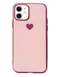 Fusion Heart Case Силиконовый чехол для Apple iPhone 11 Pro Розовый