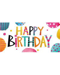 Конверт для денег "Happy Birthday!"