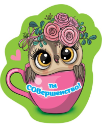 Виниловый магнит "Ты совершенство"