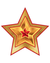 Украшение на скотче "Звезда"