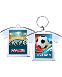 Акриловый брелок "Футбол / FOOTBALL"