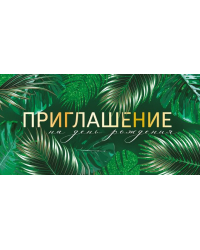 Приглашение на День рождения