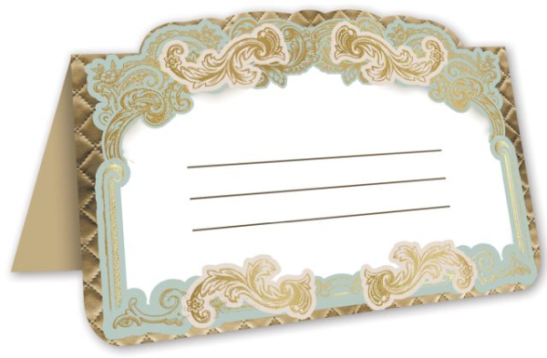 Банкетная карточка Банкетная карточка