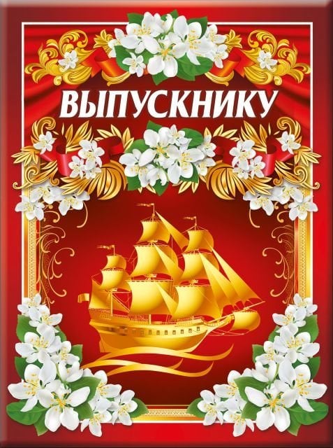 Папка "Выпускнику" (3 файла А4)