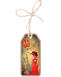 Бирка для подарка "Б/Н"