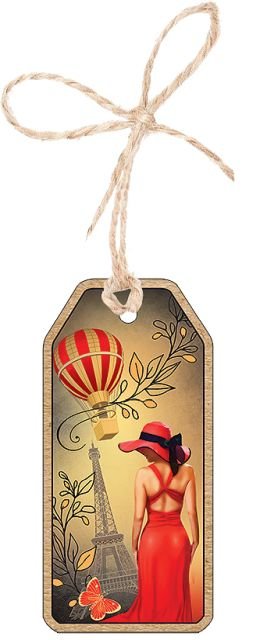 Бирка для подарка "Б/Н"