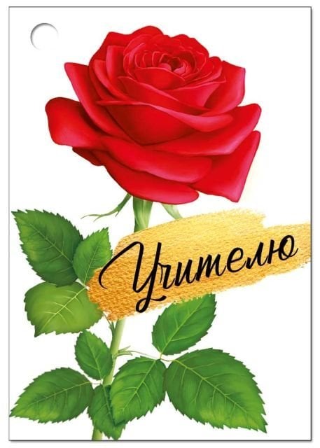 Бирка "Учителю"