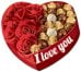 Виниловый магнит "I love you!"