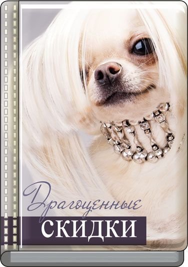 Футляр для бонусных и кредитных карт "Драгоценные скидки"