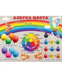 Плакат "Азбука цвета"