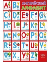 Карточка обучающая "Английский алфавит"