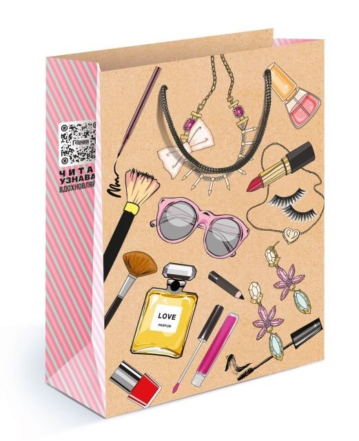 Пакет подарочный (M) Женские штучки
