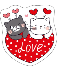 Виниловый магнит "LOVE"