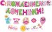 Гирлянда с пожеланиями "С рождением дочки!"