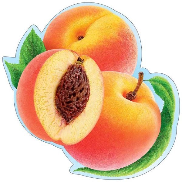 Украшение на скотче "Персик" Украшение на скотче "Персик"