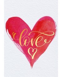 Открытка-отношение "Love"