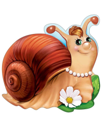 Украшение на скотче "Улитка"