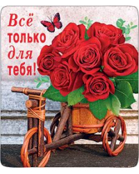 Магнит виниловый "Все только для тебя"