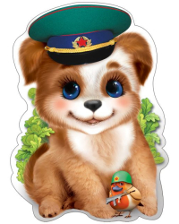 Украшение на скотче "Пограничник"